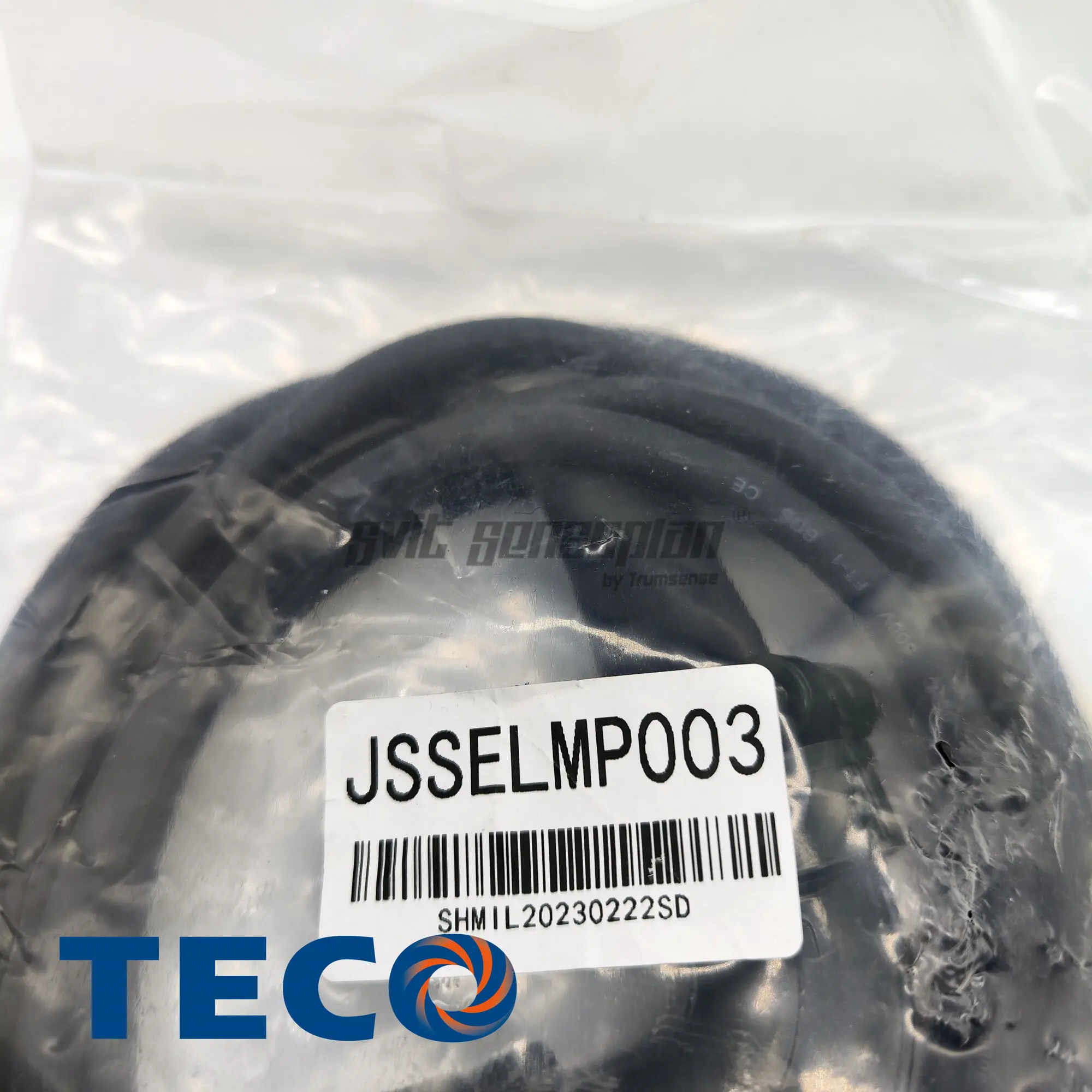 100% Genuine TECO 3 Meter Length Encoder Cable JSSELMP003 Work With Servo Motor JSMA-PUC08ABA and Servo Drive JSDEP-20A