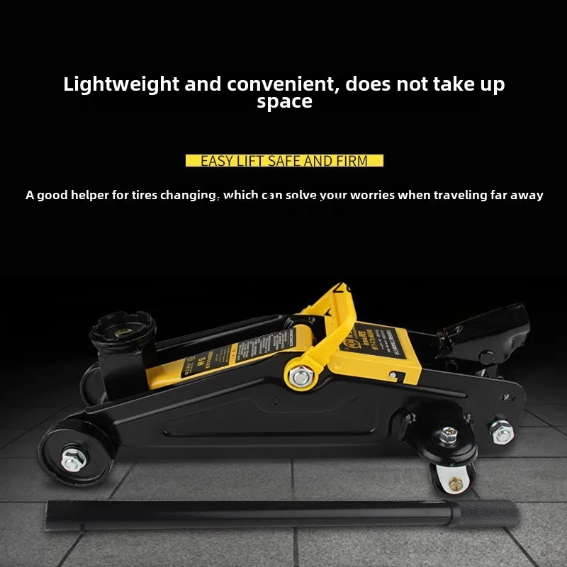 X-24 easy tire change 2 tons horizontal hydraulic jack car tire change 3t5 hydraulic daughter SUV car home