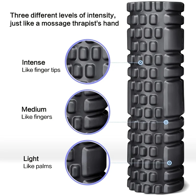 Foam Roller, EVA Muscle Roller for Yoga Pilates Back Exercise Physical Therapy 30 X 8 cm
