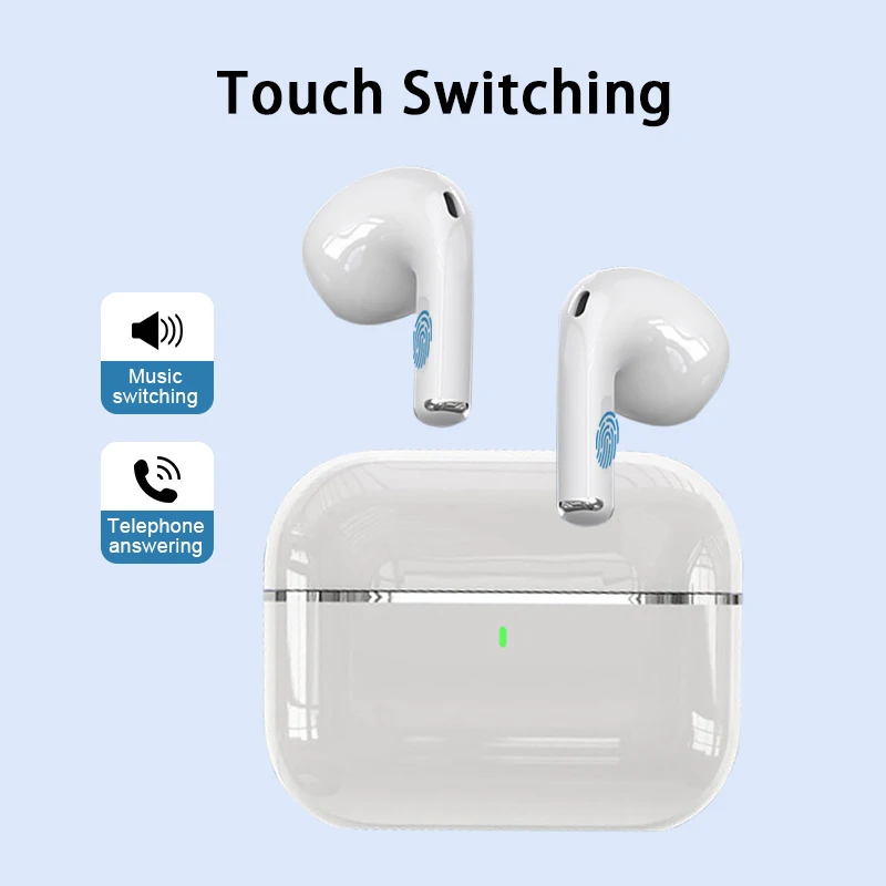 سماعات أذن مزيفة Air Pod TWS لاسلكية تعمل بالبلوتوث مع ميكروفون لهاتف Xiaomi Android Apple iPhone Earbud #6