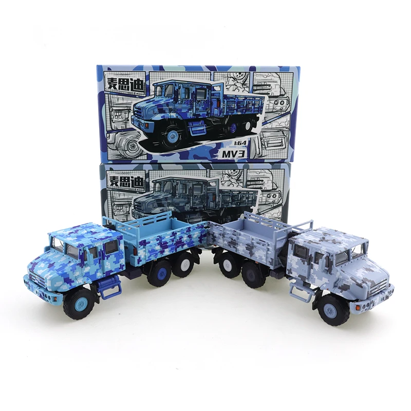 

MASSDI 1/64 Liberation MV3 Military Truck CA30 Transport Vehicle Simulation Car Military Model Ornament