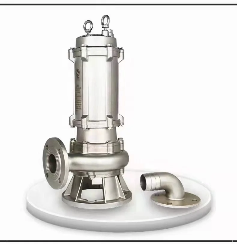 High Quality Industrial Asynchronous Motor Submersible Electric Pump High Flow High Head Stainless Centrifugal Watering