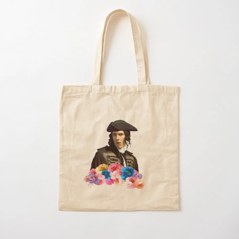 Horrible Histories ,Dick Turpin Flowers Tote Bag Women's tote bag university shopper bag Canvas stote