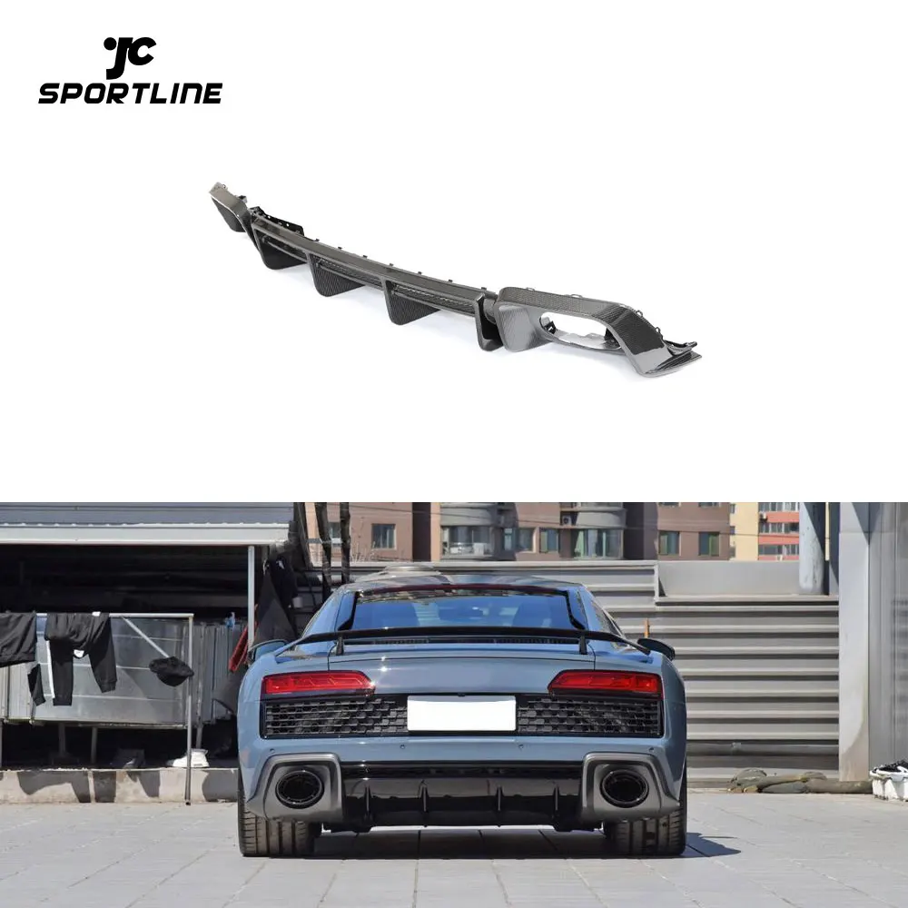 

Задний диффузор из сухого углеродного волокна R8 Prepreg для Audi R8 V10 2023