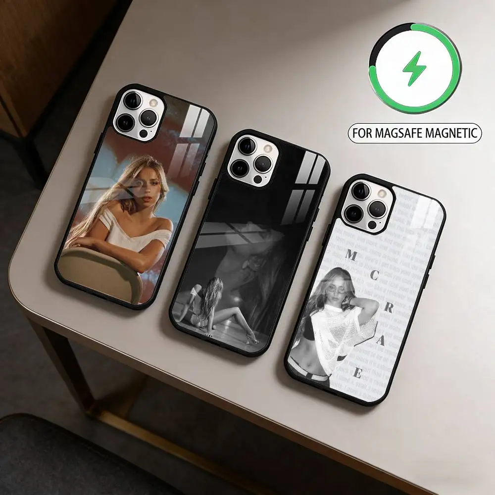 T-Tate M-McRae  Magnetic For Magsafe Wireless Charging Phone Case For iPhone17,16,15,14,13,12,11 Plus,Pro Max