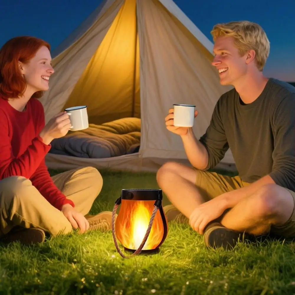 

USB-перезаряжаемый солнечный фонарь-имитация пламени 1500 мАч, 800 люмен, подвесной, с двойной зарядкой