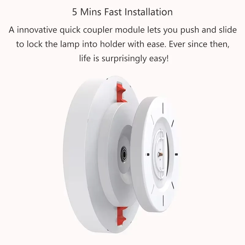 الإصدار العالمي Yeelight Smart LED Ceiling Light PRO Wifi Connection 2700-6500K التحكم الصوتي الذكي القابل للتعتيم لـ Apple Homekit #6