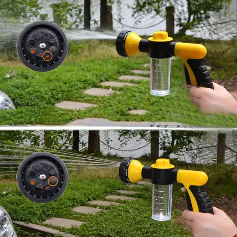 

1pc Foam Water Gun Hose Nozzle Garden Watering Spray Insecticide Tool Sprayer Plant Spray Irrigation High Pressure Garden Tool