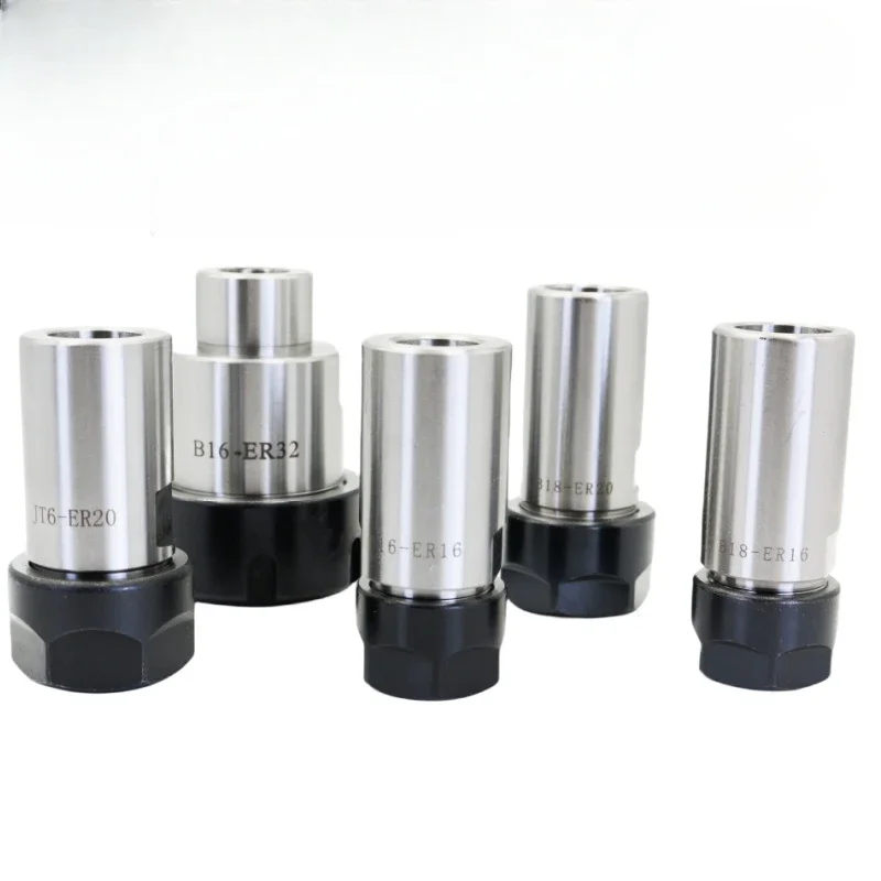 ZCD High precision drill chuck ER chuck B10 B12 B16 B18 JT6 ER11 ER16 ER20 ER25 ER32 drill chuck tool holder motor shaft