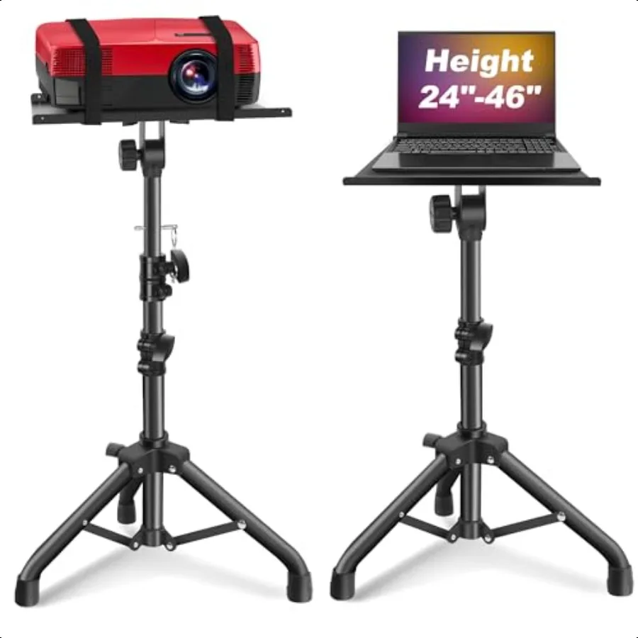 

Projector StandProjector Laptop Stand Tripod Laptop Tripod Stand Height 24.4 To 46 Laptop Floor Stand For Dj Equipment Outdoor