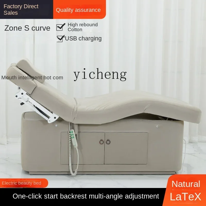 

Electric Beauty Bed Beauty Massage Micro Plastic Injection Tattoo Embroidery Latex Bed Massage Therapy Bed
