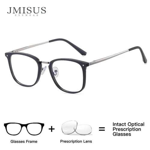 JMISUS, gafas cuadradas progresivas a la moda para hombres y mujeres, gafas ópticas fotocromáticas, lentes multifocales para leer y ordenadores