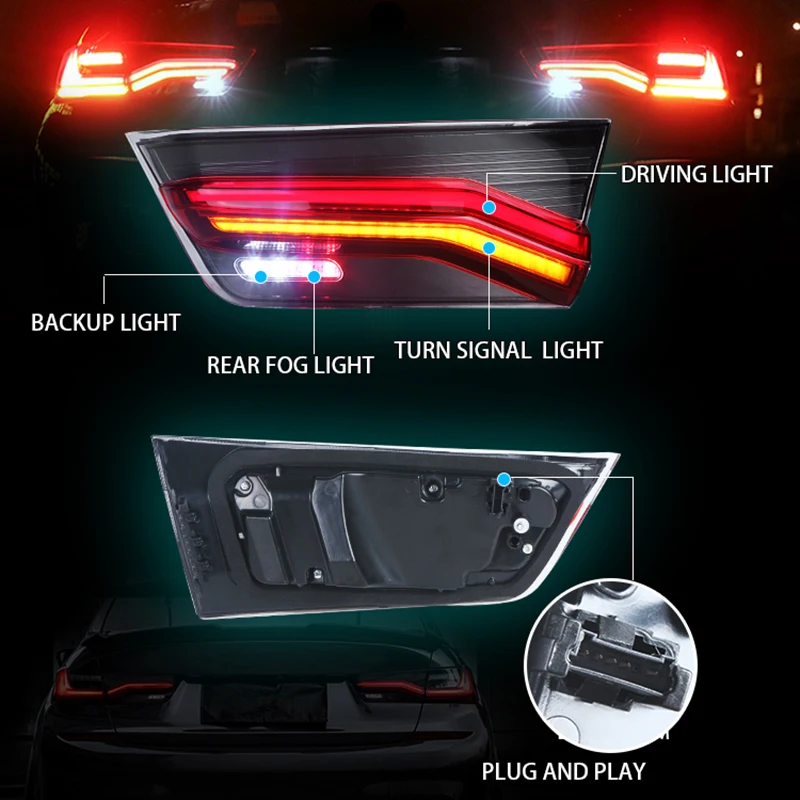 Super Q Car Lights For BMW G20 Tail Light G28 LED Tail Lamp G80 M8 Design 320i 325i 330i LED DRL Signal Auto Accessories 2019-