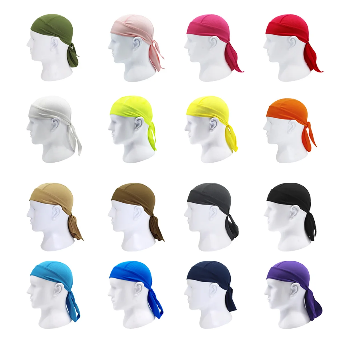 Fasce da ciclismo Quick Dry ciclista bicicletta Sport cappelli da ciclismo per uomo Head Bandana Summer Running foulard donna Bike Men