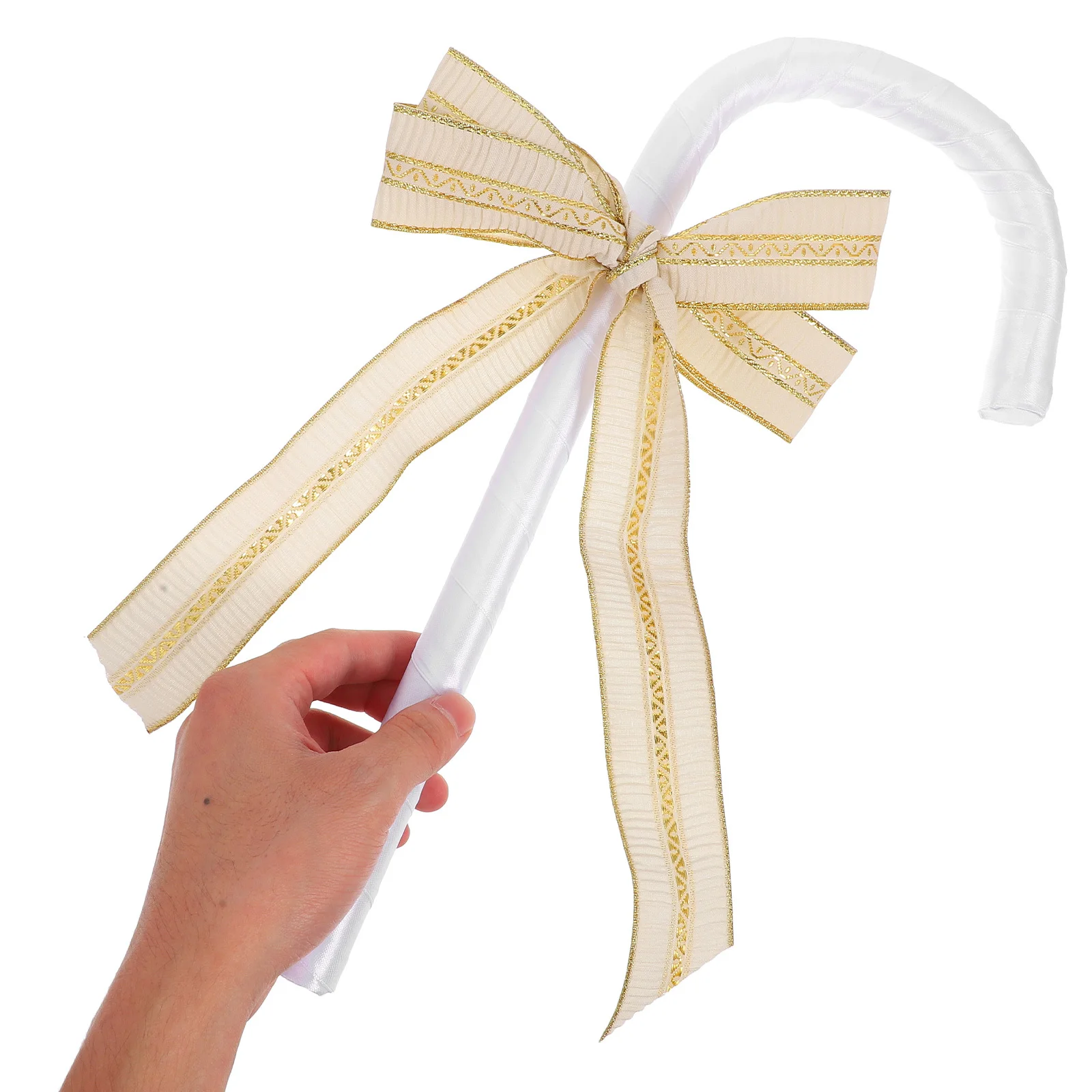 ديكور Bowknot زي قصب فستان أنيق الدعامة لحفلات الزفاف مرحلة الأداء كابينة تصوير التبعي