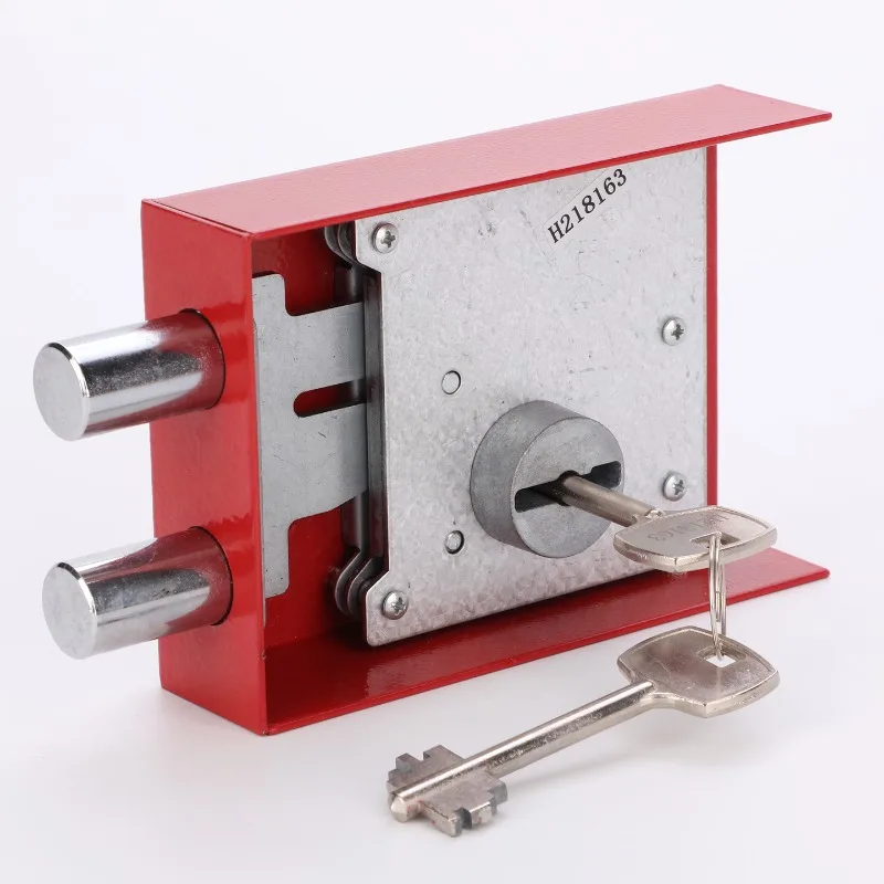 Security Two Bolts Key Lock for Secure Valuables