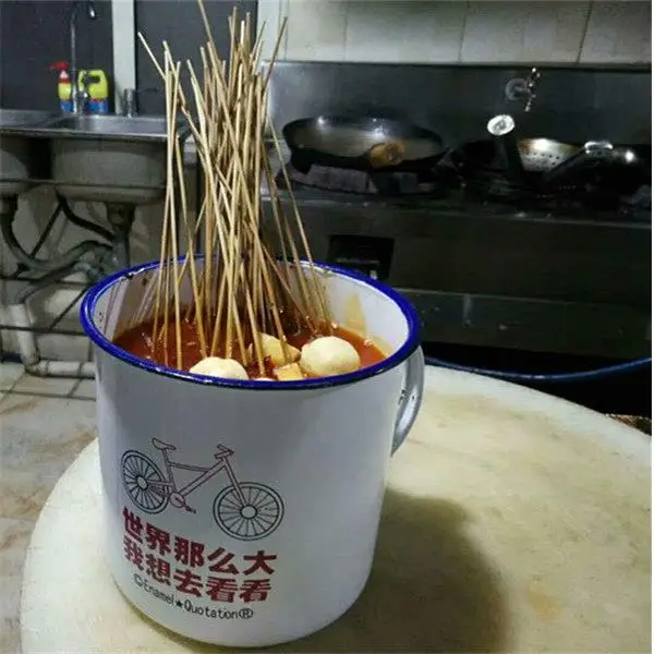 

Larger than Life 16cm Enamelware Soup Bowl Vintage Retro Iron Pot for Hotpot And BBQ Cooking Utensils without Lid from China