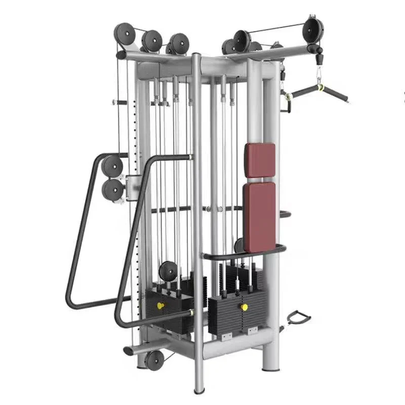2026 4 Station Multi Gym Adjustable Cable Crossover Strength Equipment