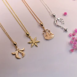 Anime Necklace Sky Children of the Light Pendant Cosplay Prop Jewelry Gift Halloween Carnival Party Costume Accessories Gift