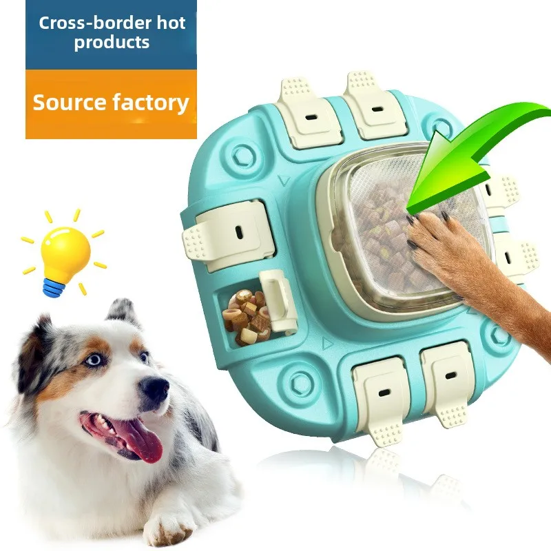 Hidden Food Leaky Food Dog Bowl Puzzle Slow Food Dog Toy