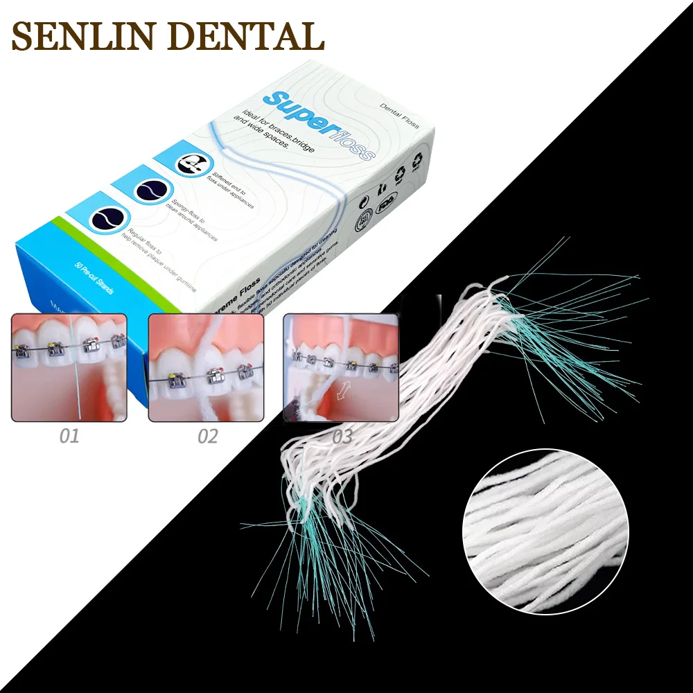 2Boxes Home Portable Disposable Care Dental Floss Toothpick Orthodontic Flosser Adeinterdental Cleaning Pr Travel Portable