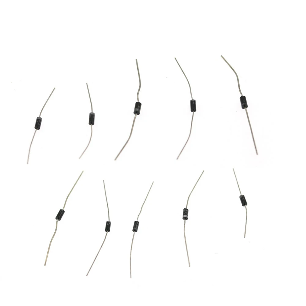 200Pcs 10 Values Rectifier Diode Assorted Kit 1N4001 1N4002 1N4003 1N4004 1N4005 1N4006 1N4007 1N5817 1N5818 1N5819