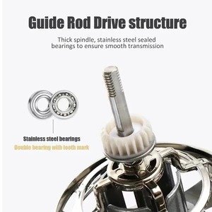 NGK-Aço Edelstlessumgebung Spinning Fischerei, mächtig, Salzwasser, Frischwasserwiderstand, 8000, 9000, 10000, 12000, 14000, 25 kg 8 Hauptverkäufe Daiwa 8000 - №4
