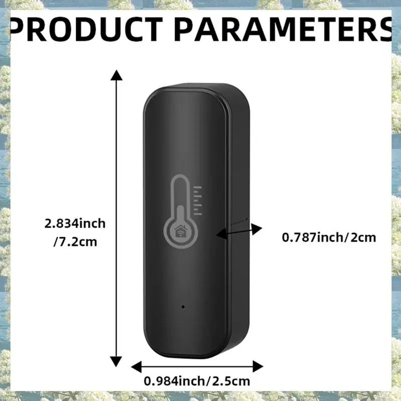 New-2X Tuya умный датчик температуры и влажности Wi-Fi приложение удаленный монитор для умного дома Var Smartlife работает с Alexa