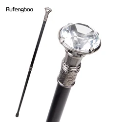 Diamond Type Walking Cane Fashion Decorative Walking Stick Gentleman Elegant Cosplay Cane Knob Crosier 93cm