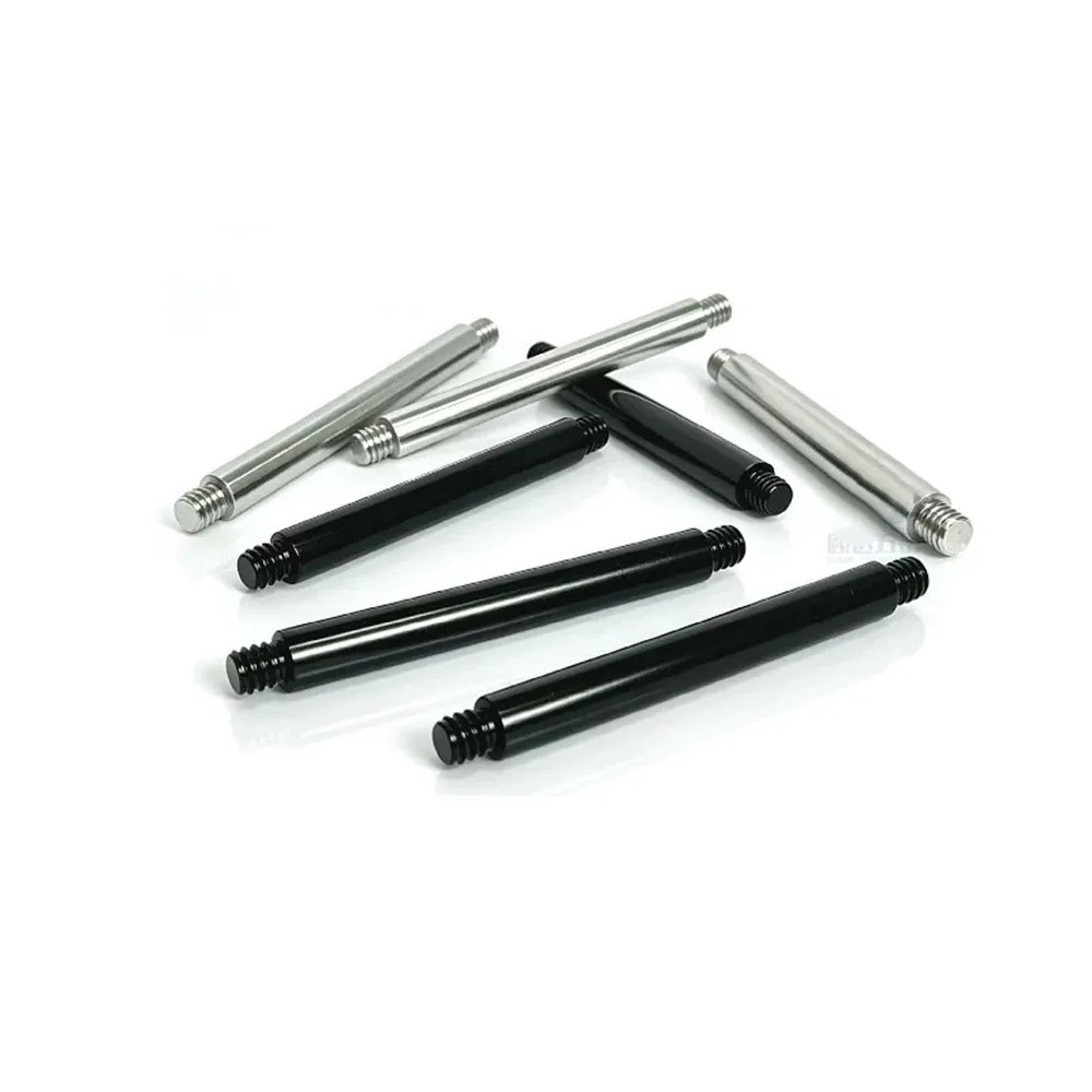 2Pcs 1I4 3I8 M8 Metal Extension Pole Live Streaming Bracket Camera Tripod Mobile Phone Bracket Connecting Rod Accessories