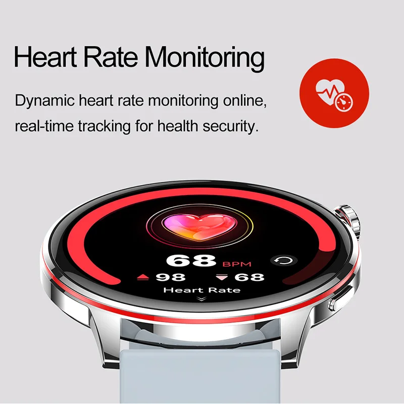 2026 New Smart Fashion Watch 1.43'' Ultra Thin Health Waterproof BT Call Management Information Push Sports Men Smart Watch