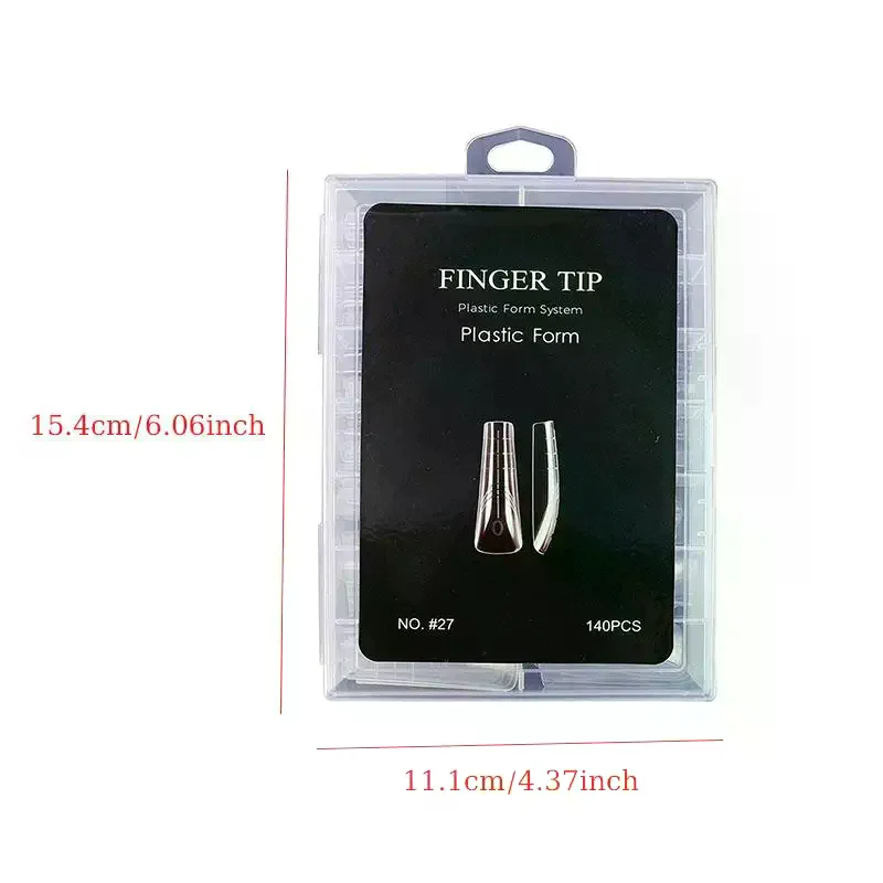 70/140/150 szt. Formy do paznokci Nailpop Dual System, szablony do przedłużania paznokci, sztuczne tipsy, formy do paznokci, formy do żelu, narzędzia do zdobienia paznokci