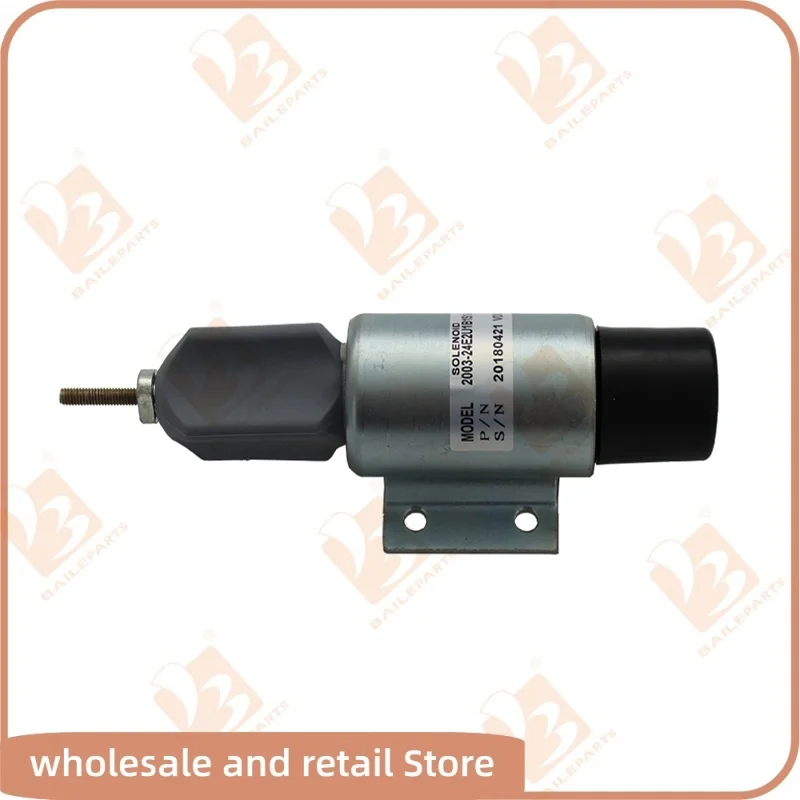 

2003-24E2U1B1S1A 2003-12E2U1B1S1A Соленоид отключения топлива 12 В 24 В Запасная часть двигателя Стоп-электромагнитный клапан