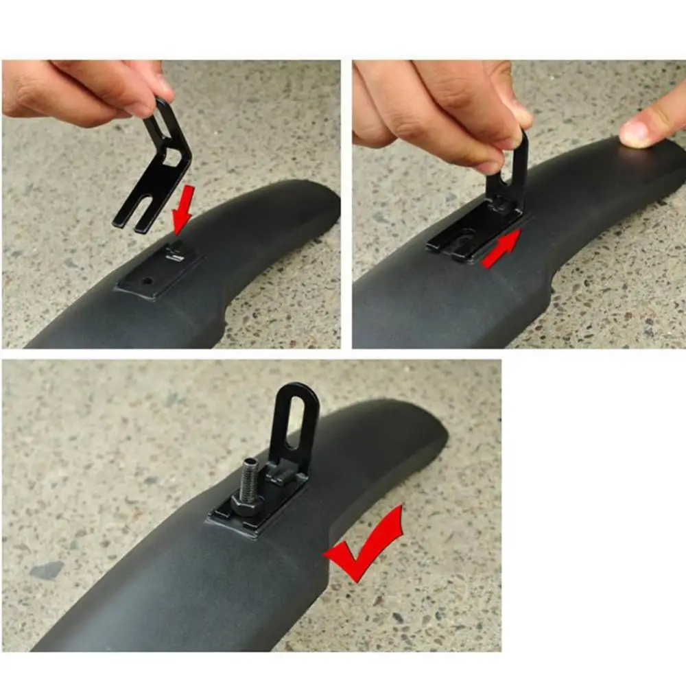 Extended Mountain Bike Front Rear Fender Mudguard Blocking Mountain Bike Front Rear Mud Guard Enduro Wings Bicycle Accessories