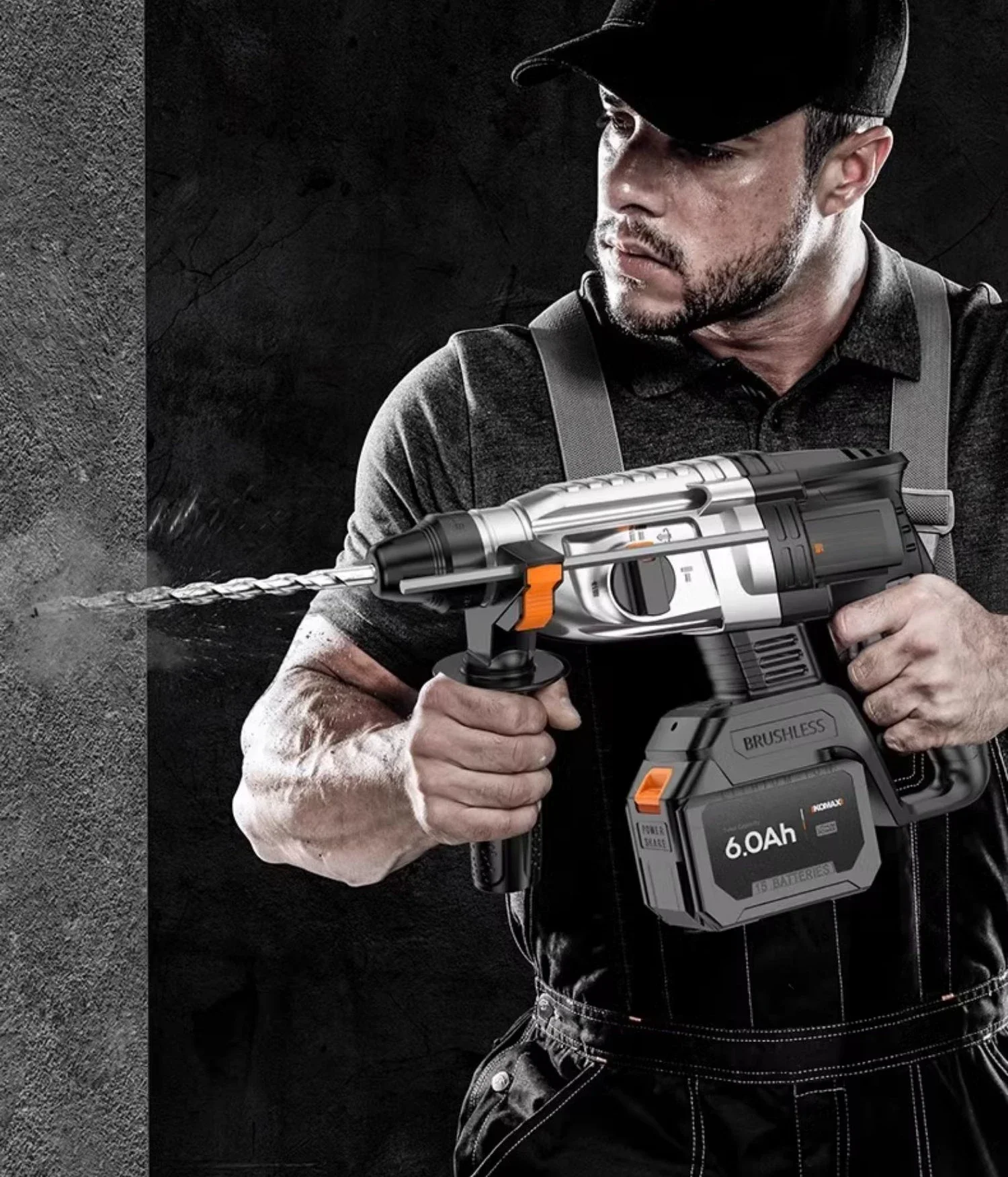 

Brushless rechargeable electric hammer electric pickaxe three-purpose industrial grade heavy-duty
