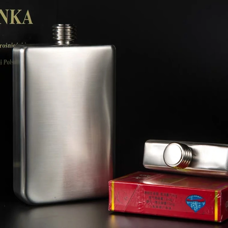 9oz Premium Hip Flask for Whiskey Camping Whiskey FlaskStainless Steel Hip Flask with Funnel Leakproof