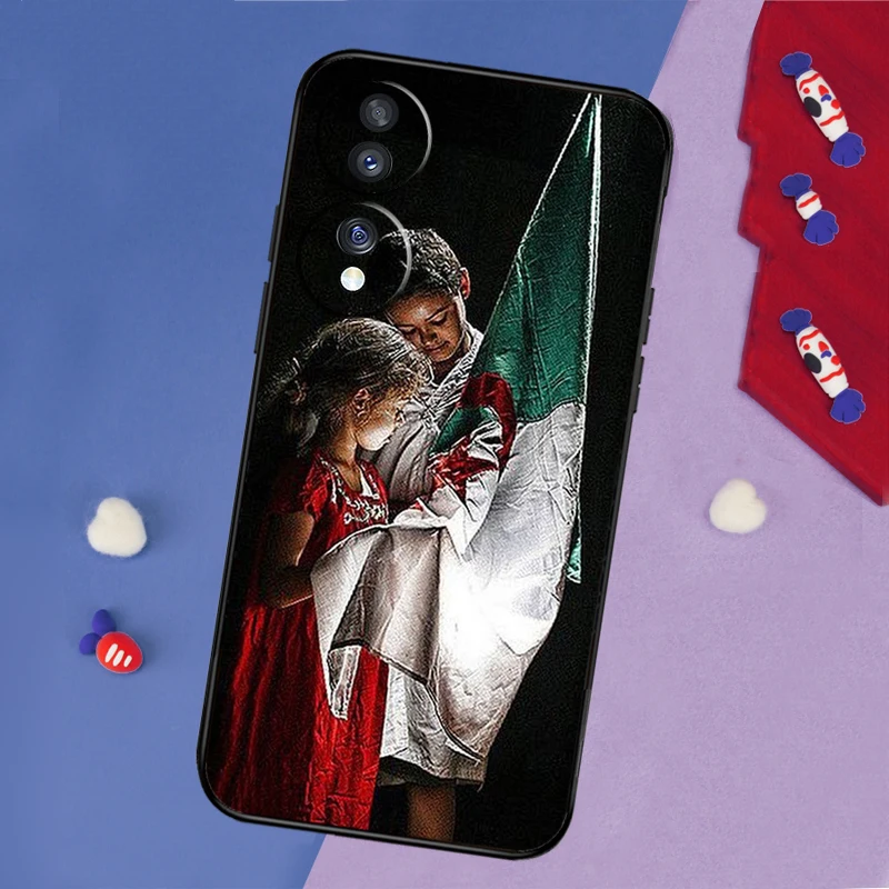 Algerian Emblem Algeria Flag Case For Honor Magic 7 Pro 5 6 Lite Honor X8b X9a X8a X8 X9 X9c X9b 50 70 90 200 Lite Cover