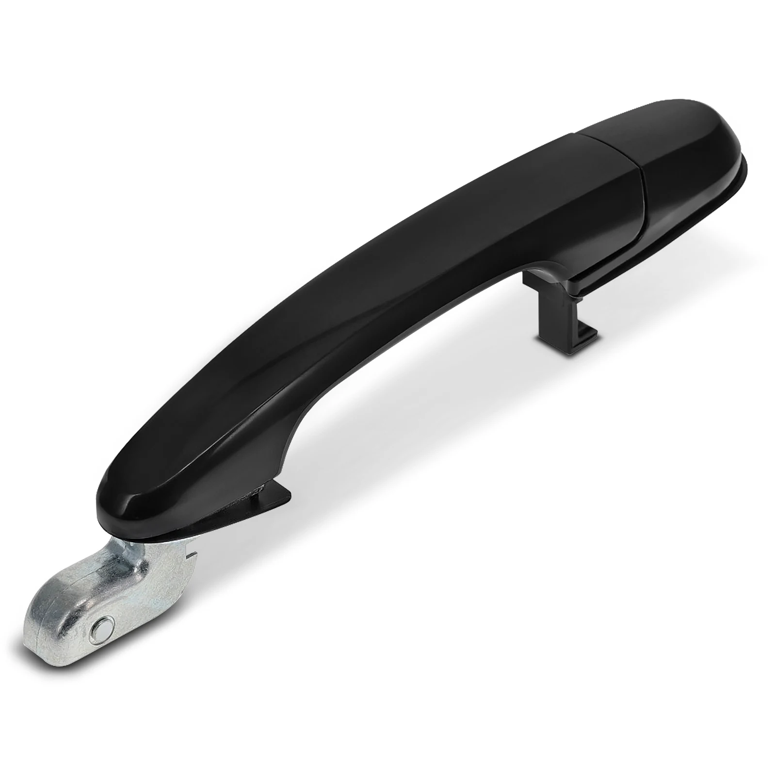 A-Premium Rear Passenger Side Smooth Black Exterior Door Handle for Hyundai Tucson 2005-2009