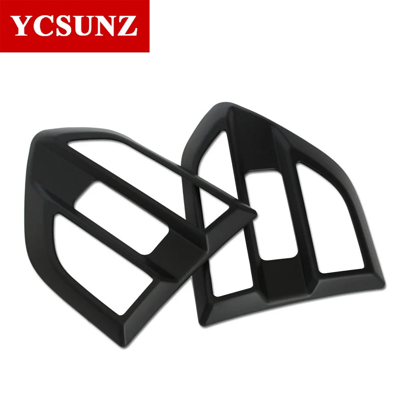 Car Accessories ABS Black Side Fender Guards For FORD RANGER Wildtrak Everest Endeavour 2016 -2019