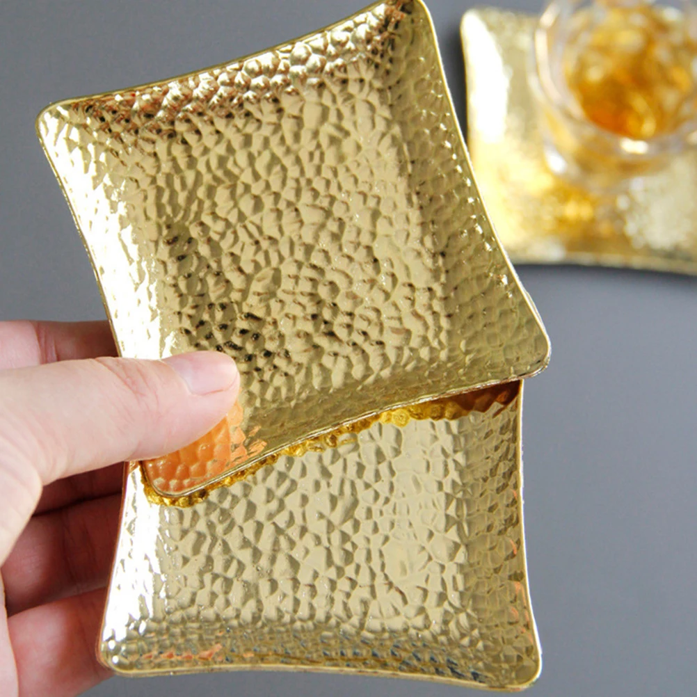 

Metal Drink Coasters Insulated Kitchen Gadgets Heat Resistant Mats Cup Holder Tray Table Protectors Household Decor