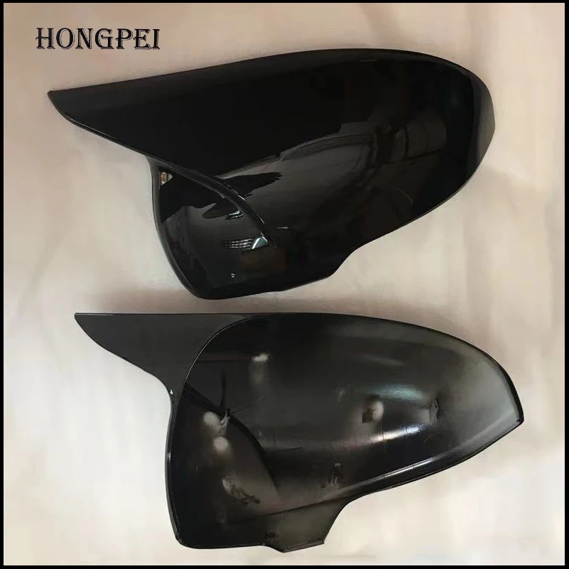 Car Accessories For Toyota Mark X MarkX 2010~2018 Side Door Rearview Mirror Cover Cap Housing With Horn Auto Parts Styling