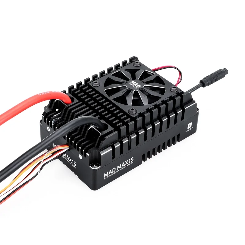 MAD MAX15 300A HV 6-12S Brushless Sensored ESC for 1/5 RC Model Car