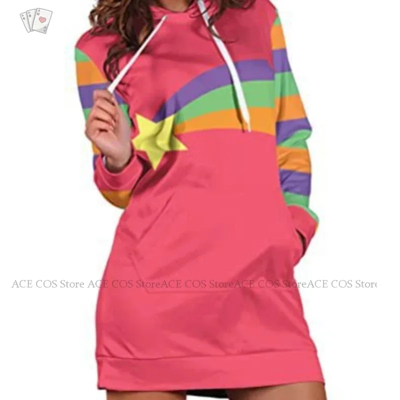 NewGravity Cosplay sudaderas con capucha otoño gemelos Dipper Mabel mismo estilo Pines sombrero gorra de béisbol azul rosa Anime dibujos animados P1;s'6,y;9'b,5;