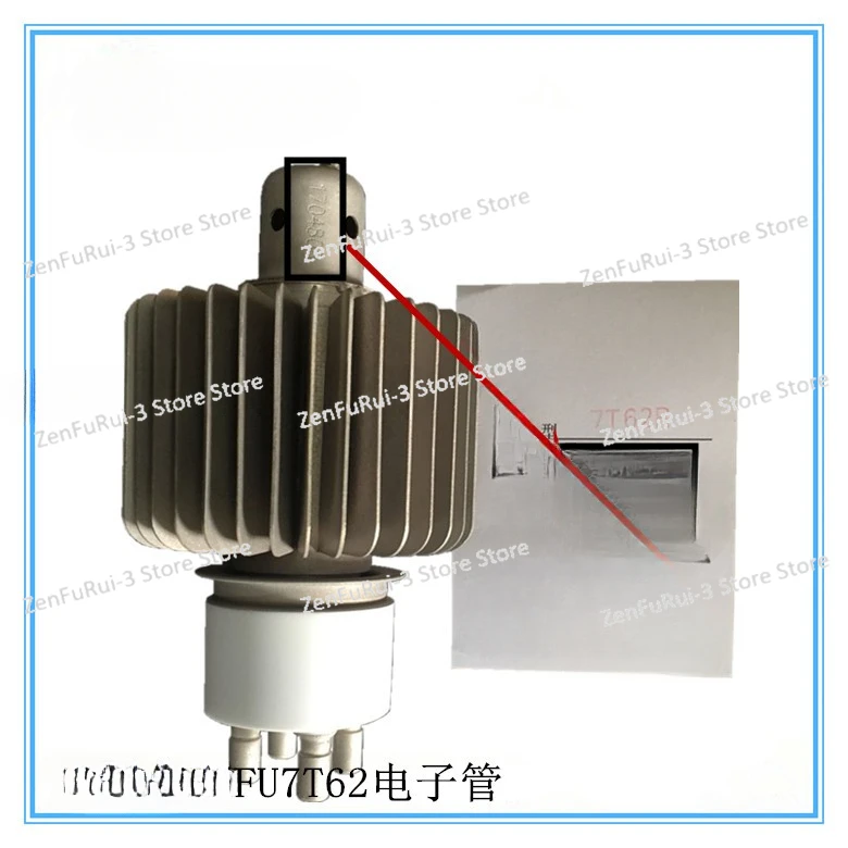 7T62 oscillator tube 4KW high frequency machine tube ceramic vacuum tube spot supply