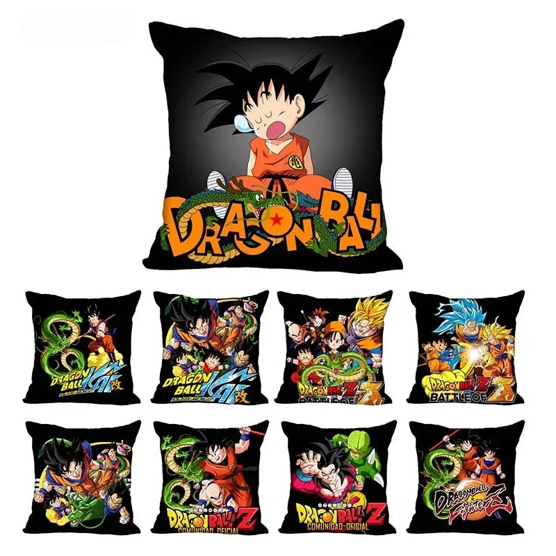 Customized Dragon Ball Cushion Cover, Customized Zipper Pillowcase, Children's Room Decoration Cushion Cover 45x45cm (one Side).