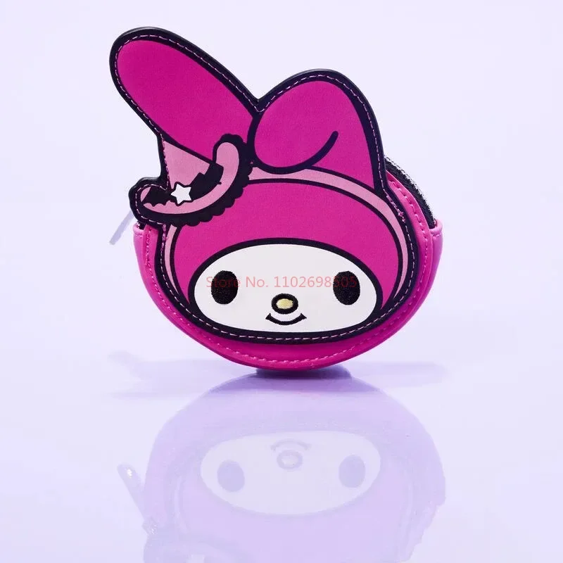 New Sanrio Loungefly Series Purple Kuromi My Melody Backpack Pu Material Mini Creative Casual Backpack Girl\'S Favorite Gifts