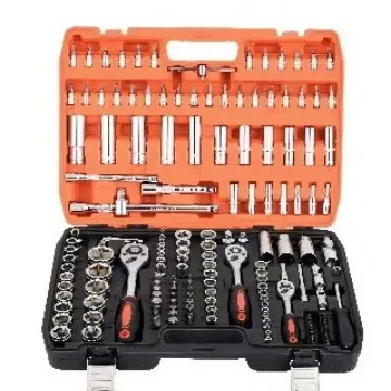 

172-Piece 24-tooth auto repair tool set Auto repair set sleeve wrench, machine repair combination tool.
