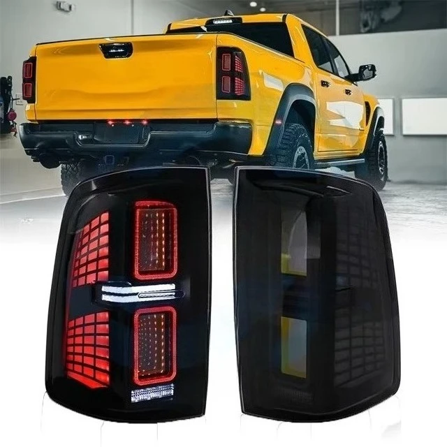 LED Brake Lamps Tail Light for Dodges Ram 2009 2010 2011 2012 2013 2014 2015 2016 2017 2018 Upgrade Car Accessories