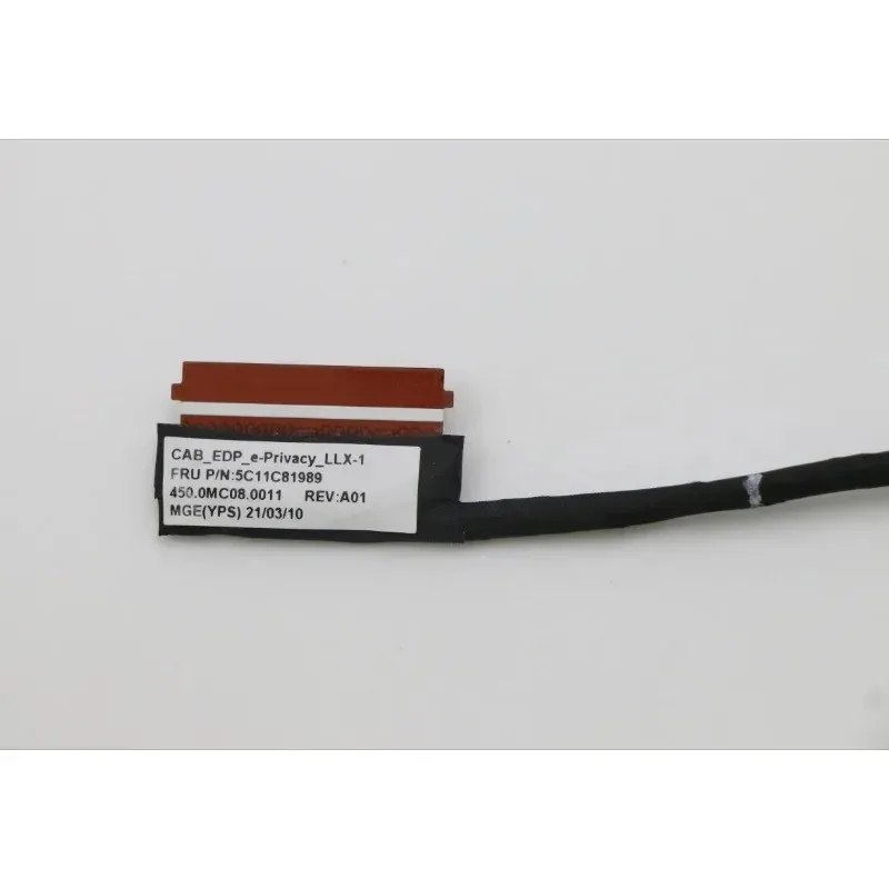 5C11C81989 5C11C81990 ThinkPad X13 Yoga Gen 2 Gen 3 P16 Gen 1 노트북 e-프라이버시 LCD EDP 케이블 Lvds 와이어 스크린 라인 TT 신제품