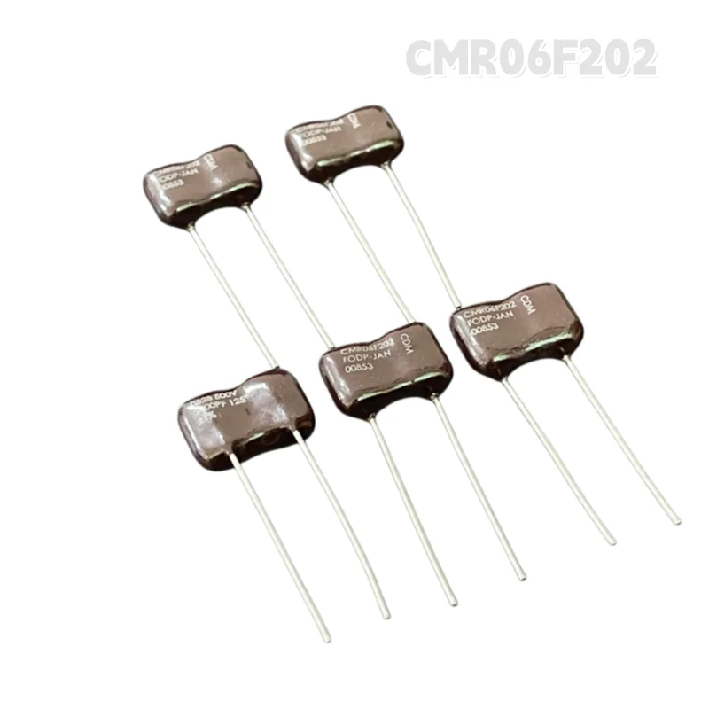オリジナル-cdm-cmr06f2020dp-2000pf-500v-1-高精度高温耐性銀雲母コンデンサ-cmr06f202fodp